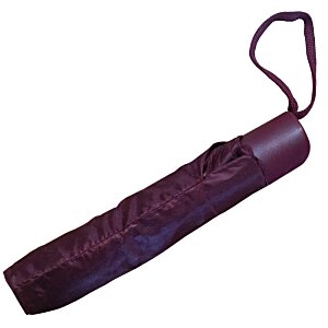 Additional Image 2 - a purple umbrella with a strap