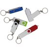 View Image 6 of 6 of Rotate Car Charger Keyring - Full Colour