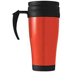 Additional Image 2 - a red and black coffee mug