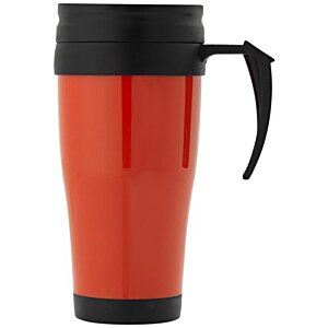 Additional Image 3 - a red and black travel mug