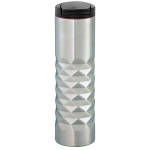 Additional Image 1 - a silver cylinder with black top