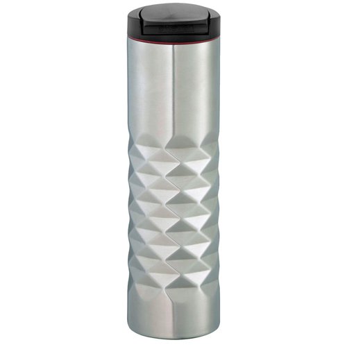 Additional Image 1 - a silver cylinder with black top