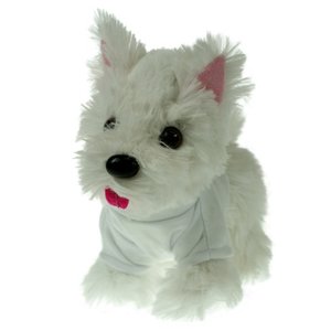 Additional Image 1 - a white dog toy on a white background