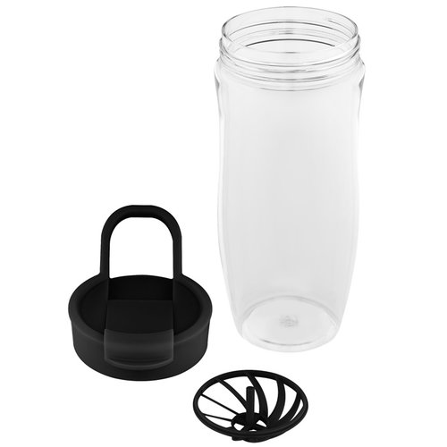 Additional Image 4 - a plastic bottle with a black lock