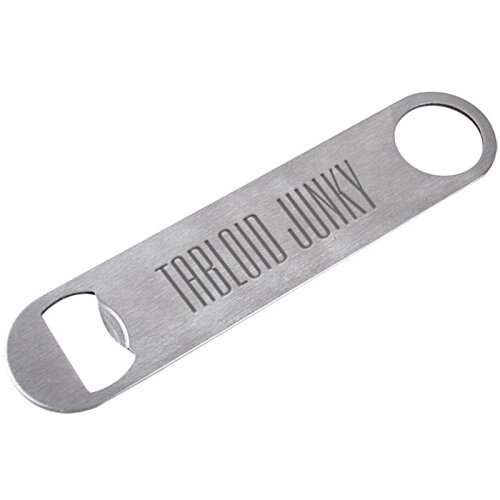 Additional Image 3 - a silver bottle opener with holes
