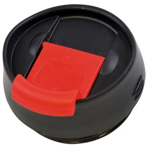 Additional Image 4 - a black and red ashtray