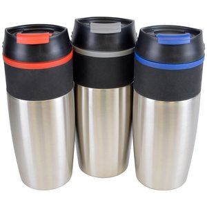 Additional Image 5 - a group of stainless steel cups