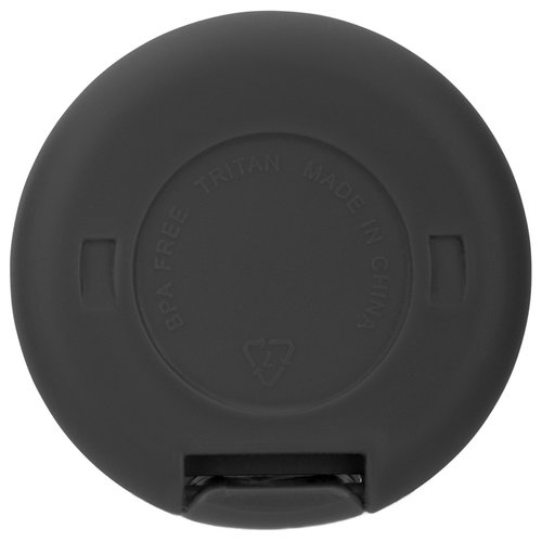 Additional Image 2 - a black circular object with a black stripe