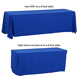 Additional Image 2 - a table with a blue table cloth