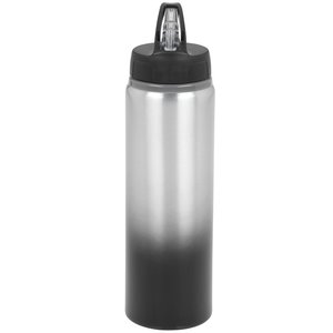 Additional Image 1 - a black and white water bottle