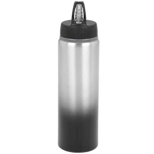 Additional Image 1 - a black and white water bottle