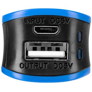 Additional Image 3 - a black and blue video game console