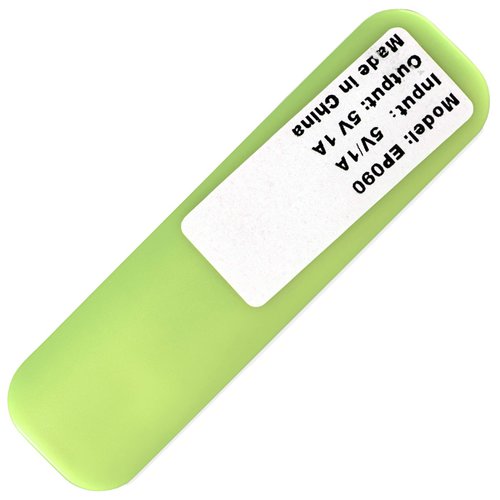 Additional Image 4 - a green bookmark with a white label