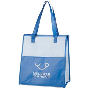 Additional Image 2 - a blue and white bag