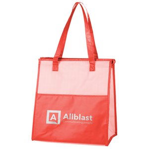 Additional Image 4 - a red bag with a white logo