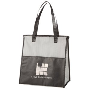 Additional Image 5 - a black and white bag
