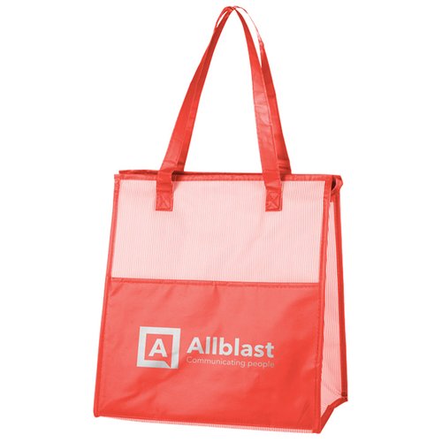 Additional Image 4 - a red bag with a white logo