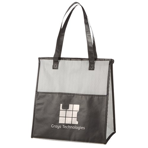 Additional Image 5 - a black and white bag