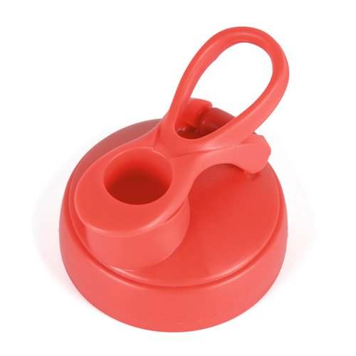 Additional Image 1 - a red water bottle with a handle