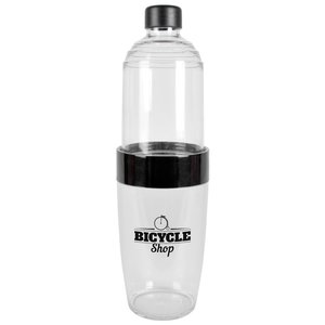 Additional Image 1 - a plastic bottle with a black lid