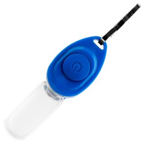 Additional Image 1 - a blue and clear device with a black handle
