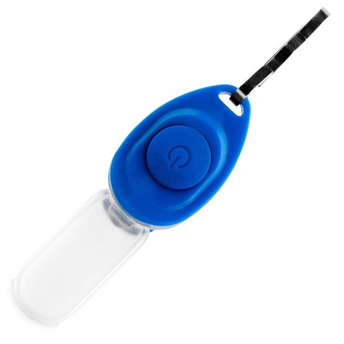Additional Image 1 - a blue and clear device with a black handle