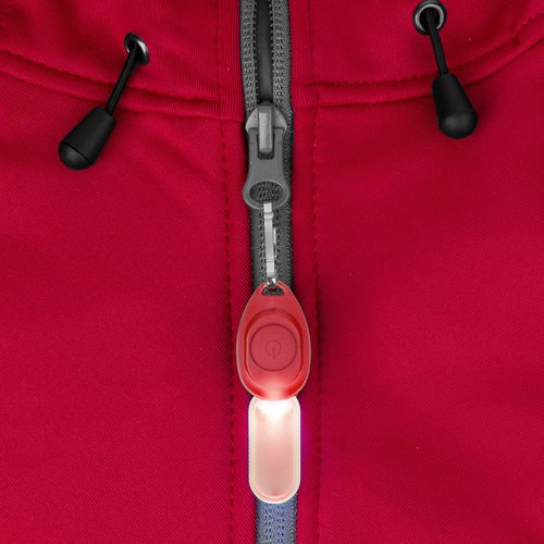 Additional Image 3 - a close up of a red jacket