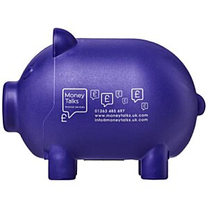 Additional Image 3 - a purple piggy bank