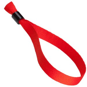 Additional Image 4 - a red string with a black rubber band