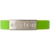 View Image 2 of 2 of DISC Silicone Wristband with Metal Plate