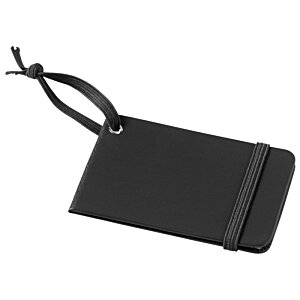 Additional Image 1 - a black tag with a string