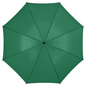 Additional Image 3 - a green umbrella with a black center
