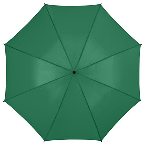 Additional Image 3 - a green umbrella with a black center