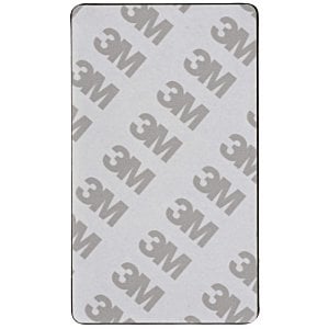 Additional Image 1 - a rectangular white rectangular object with black and grey pattern