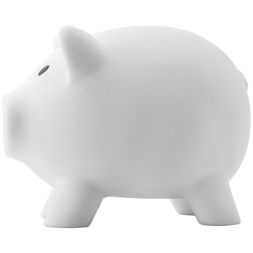 Additional Image 1 - a white piggy bank