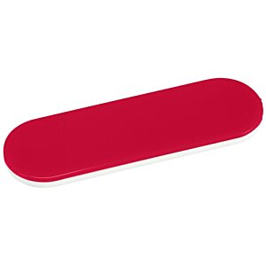 Additional Image 3 - a red oval object on a white background