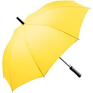 Additional Image 4 - a yellow umbrella with a black handle