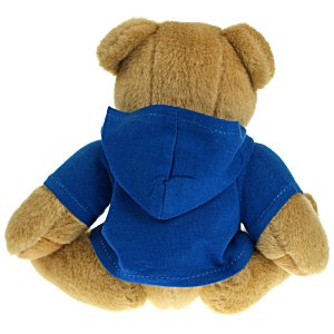 Additional Image 1 - a stuffed animal wearing a blue hoodie