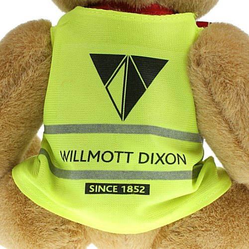 Additional Image 1 - a stuffed animal wearing a yellow vest