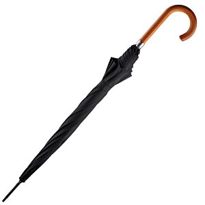 Additional Image 1 - a black and orange umbrella
