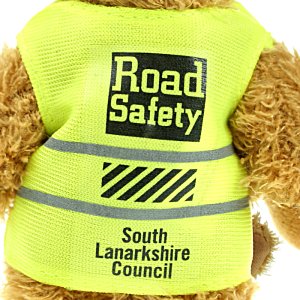 Additional Image 1 - a stuffed animal wearing a yellow vest