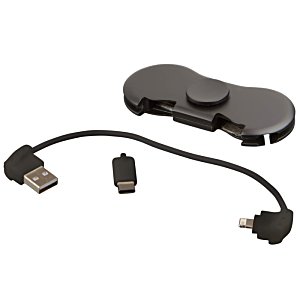 Additional Image 1 - a black device with a black cord