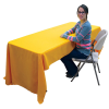 View Image 2 of 2 of 6ft Eco-Friendly Economy Table Cloth