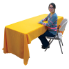 View Image 2 of 2 of 8ft Eco-Friendly Economy Table Cloth
