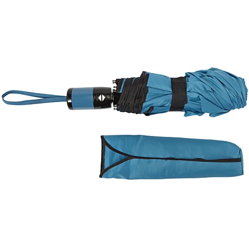 Additional Image 2 - a blue umbrella and a case