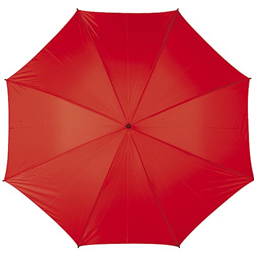 Additional Image 4 - a red umbrella with a black needle