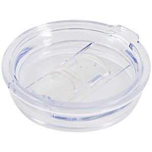 Additional Image 1 - a clear plastic container with blue stripes