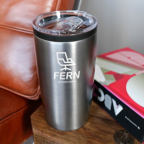 Additional Image 2 - a silver cup on a table