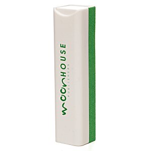Additional Image 6 - a white and green eraser