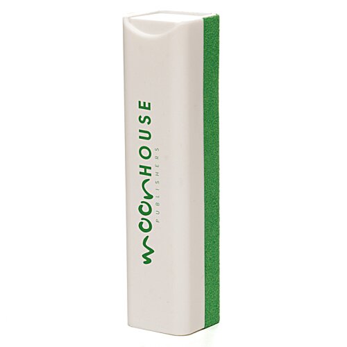 Additional Image 6 - a white and green eraser